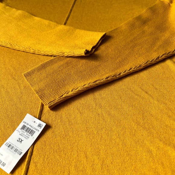 Style & Co Womens Amber Haze Knit Pullover Top 3X Plus Size, New With Tags $57 - Picture 6 of 12